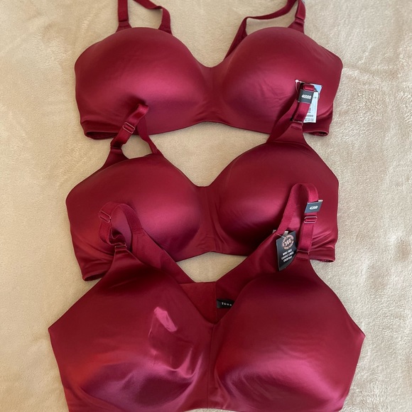 Torrid Lightly Lined Wire Free Everyday Bra - Various Sizes - Picture 14 of 16